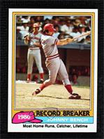 Record Breaker - Johnny Bench