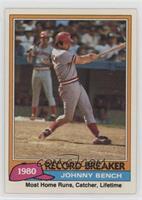 Record Breaker - Johnny Bench