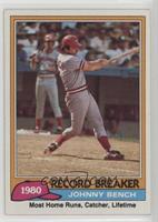 Record Breaker - Johnny Bench