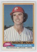 Record Breaker - Steve Carlton (Black Border Above Top Brown Line)