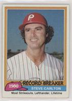 Record Breaker - Steve Carlton (Black Border Above Top Brown Line) [EX to&…