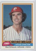 Record Breaker - Steve Carlton (Black Border Above Top Brown Line)