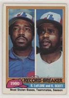 Record Breaker - Ron LeFlore, Rodney Scott [EX to NM]