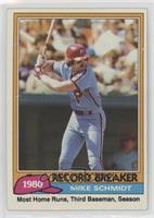 Record Breaker - Mike Schmidt [EX to NM]