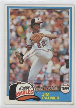 1981 Topps - [Base] #210 - Jim Palmer [Noted]