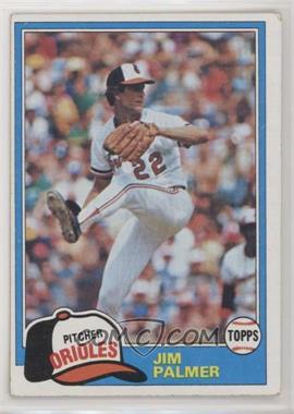 1981 Topps - [Base] #210 - Jim Palmer