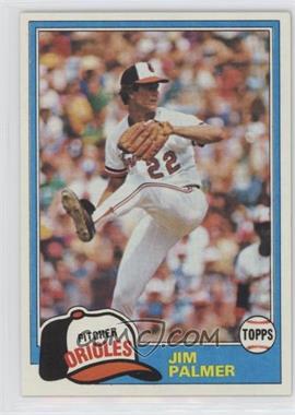 1981 Topps - [Base] #210 - Jim Palmer