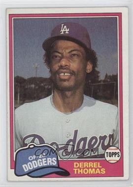 1981 Topps - [Base] #211 - Derrel Thomas