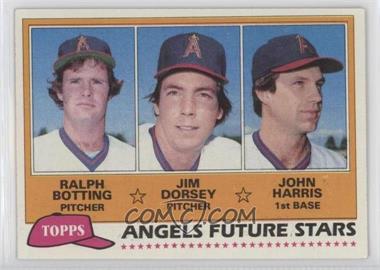 1981 Topps - [Base] #214 - Future Stars - Ralph Botting, Jim Dorsey, John Harris