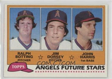 1981 Topps - [Base] #214 - Future Stars - Ralph Botting, Jim Dorsey, John Harris