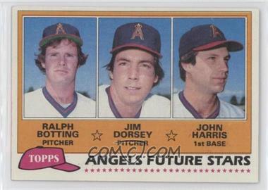 1981 Topps - [Base] #214 - Future Stars - Ralph Botting, Jim Dorsey, John Harris