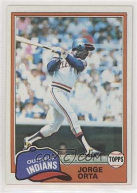 1981 Topps - [Base] #222 - Jorge Orta