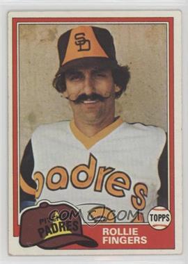 1981 Topps - [Base] #229 - Rollie Fingers [Poor to Fair]