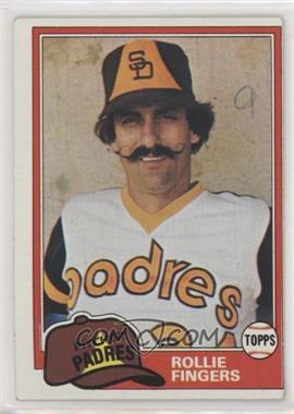 1981 Topps - [Base] #229 - Rollie Fingers [Poor to Fair]