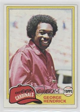 1981 Topps - [Base] #230 - George Hendrick