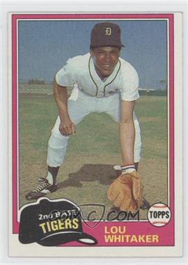 1981 Topps - [Base] #234 - Lou Whitaker