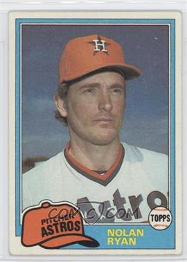 1981 Topps - [Base] #240 - Nolan Ryan