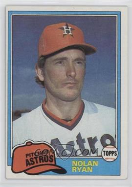 1981 Topps - [Base] #240 - Nolan Ryan