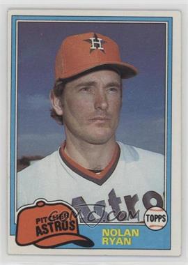 1981 Topps - [Base] #240 - Nolan Ryan