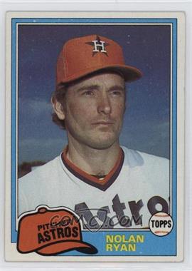 1981 Topps - [Base] #240 - Nolan Ryan