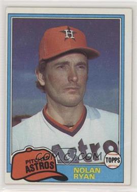 1981 Topps - [Base] #240 - Nolan Ryan [EX to NM]