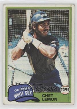 1981 Topps - [Base] #242 - Chet Lemon [EX to NM]