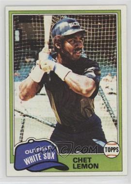 1981 Topps - [Base] #242 - Chet Lemon