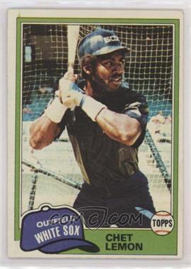 1981 Topps - [Base] #242 - Chet Lemon