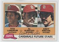 Future Stars - Tito Landrum, Al Olmsted, Andy Rincon