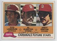 Future Stars - Tito Landrum, Al Olmsted, Andy Rincon