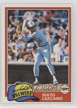 1981 Topps - [Base] #25 - Sixto Lezcano