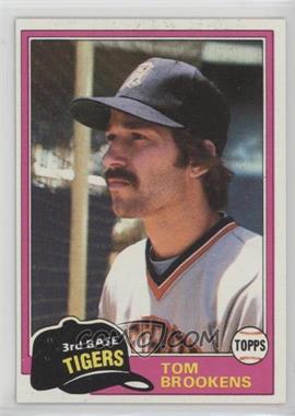 1981 Topps - [Base] #251 - Tom Brookens