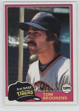 1981 Topps - [Base] #251 - Tom Brookens