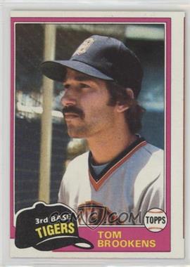 1981 Topps - [Base] #251 - Tom Brookens