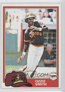 1981 Topps - [Base] #254 - Ozzie Smith