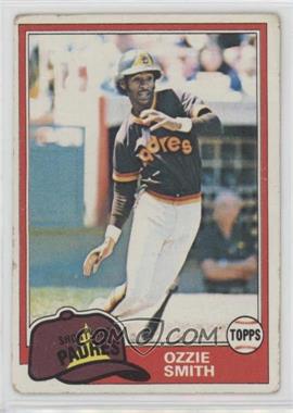 1981 Topps - [Base] #254 - Ozzie Smith [Poor to Fair]