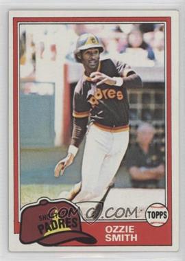 1981 Topps - [Base] #254 - Ozzie Smith