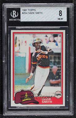 1981 Topps - [Base] #254 - Ozzie Smith [BGS 8 NM‑MT]