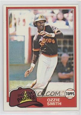 1981 Topps - [Base] #254 - Ozzie Smith