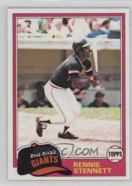 1981 Topps - [Base] #257 - Rennie Stennett