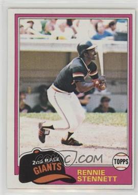 1981 Topps - [Base] #257 - Rennie Stennett