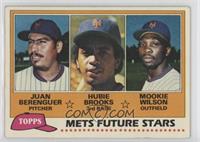 Future Stars - Juan Berenguer, Hubie Brooks, Mookie Wilson