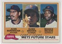 Future Stars - Juan Berenguer, Hubie Brooks, Mookie Wilson [EX to NM]