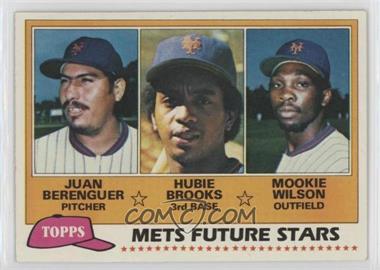 1981 Topps - [Base] #259 - Future Stars - Juan Berenguer, Hubie Brooks, Mookie Wilson