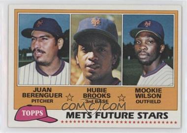 1981 Topps - [Base] #259 - Future Stars - Juan Berenguer, Hubie Brooks, Mookie Wilson