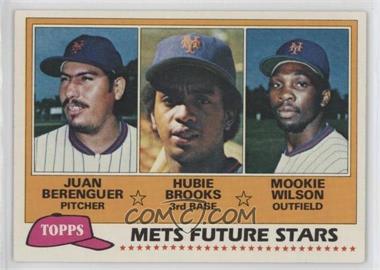 1981 Topps - [Base] #259 - Future Stars - Juan Berenguer, Hubie Brooks, Mookie Wilson