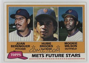 1981 Topps - [Base] #259 - Future Stars - Juan Berenguer, Hubie Brooks, Mookie Wilson