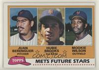 Future Stars - Juan Berenguer, Hubie Brooks, Mookie Wilson