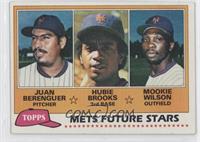 Future Stars - Juan Berenguer, Hubie Brooks, Mookie Wilson