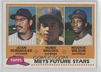 Future Stars - Juan Berenguer, Hubie Brooks, Mookie Wilson [EX to NM]